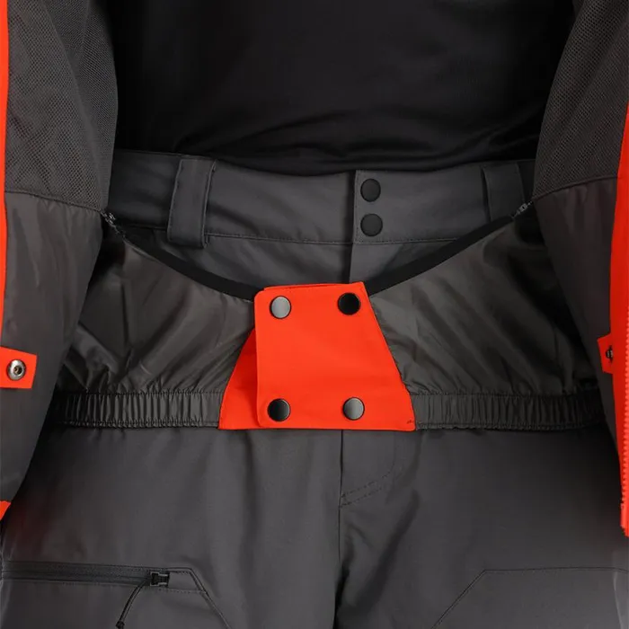 Mens Anthem Twisted Orange Spyder Insulated