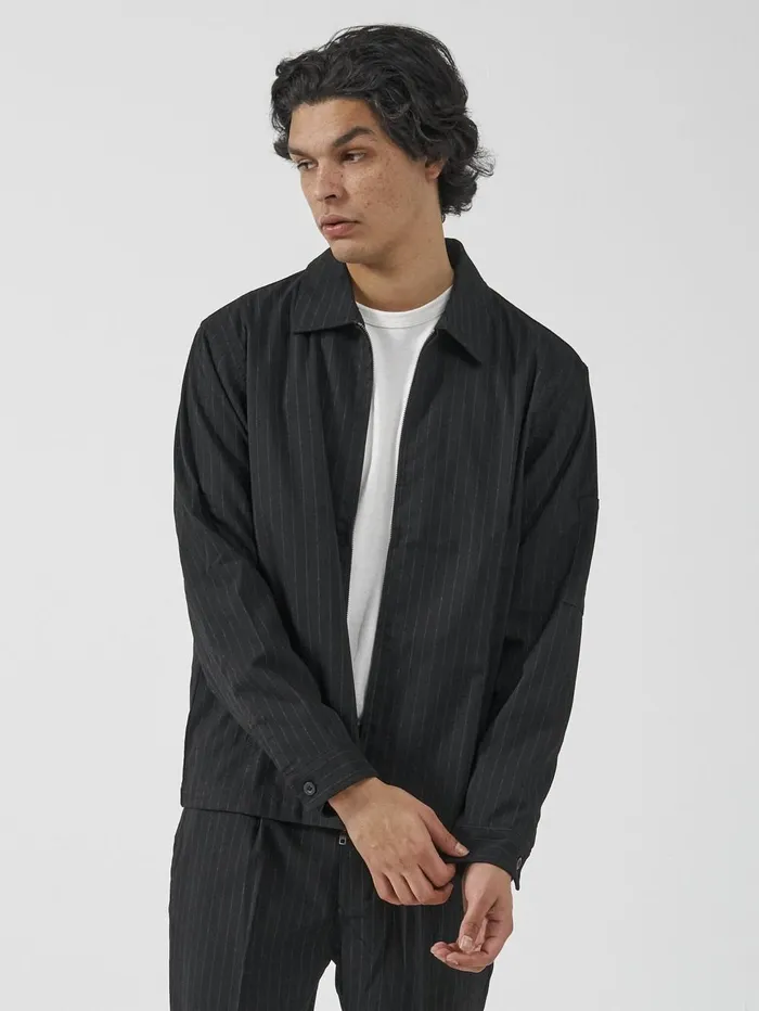 Mens Bad Habits Jacket Black Thrills Jackets
