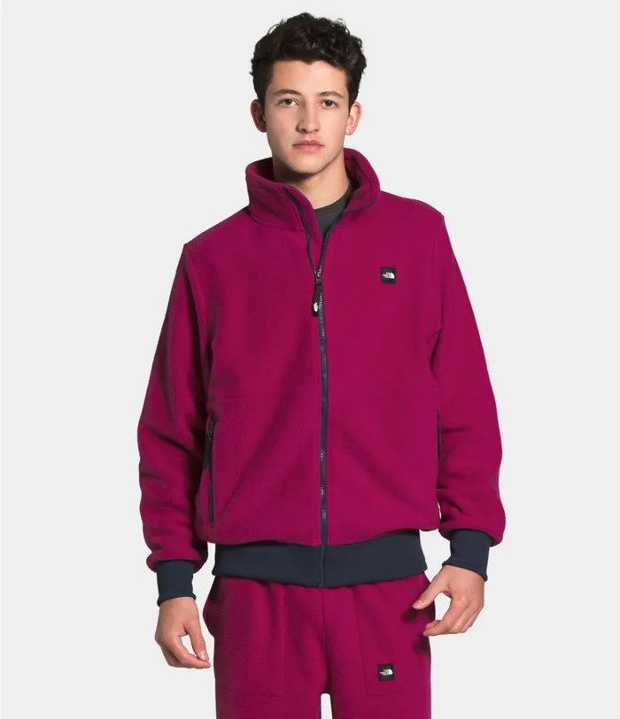 Mens Fleeski Full Zip FleeceEU Dramatic Plum The North Face Fleece