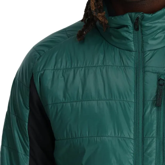 Mens Glissade Cypress Green Spyder Insulated