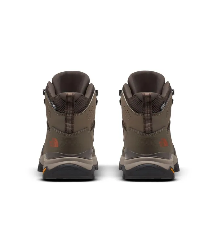 Mens Hedgehog Fastpack II Mid WP Bipartisan Browncoffee Brown The North Face Sneakers