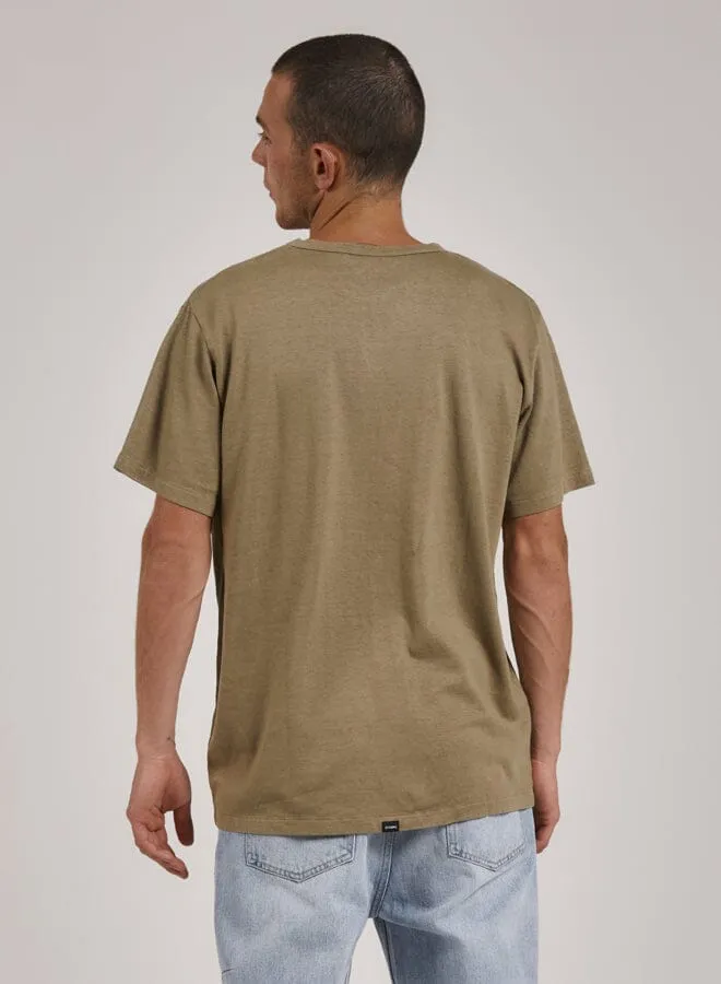 Mens Hemp High Standards Merch Fit Tee Aloe Thrills Tees and Tank Tops