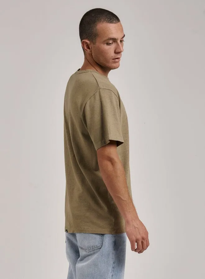 Mens Hemp High Standards Merch Fit Tee Aloe Thrills Tees and Tank Tops