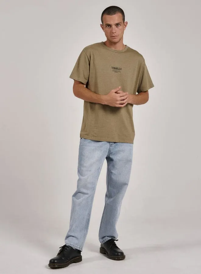 Mens Hemp High Standards Merch Fit Tee Aloe Thrills Tees and Tank Tops
