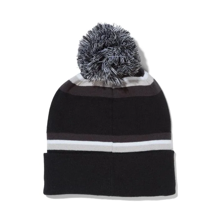 Mens Icebox Pom Black Spyder Hats