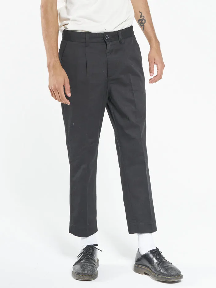 Mens Jacob Twill Pant Black Thrills Pants