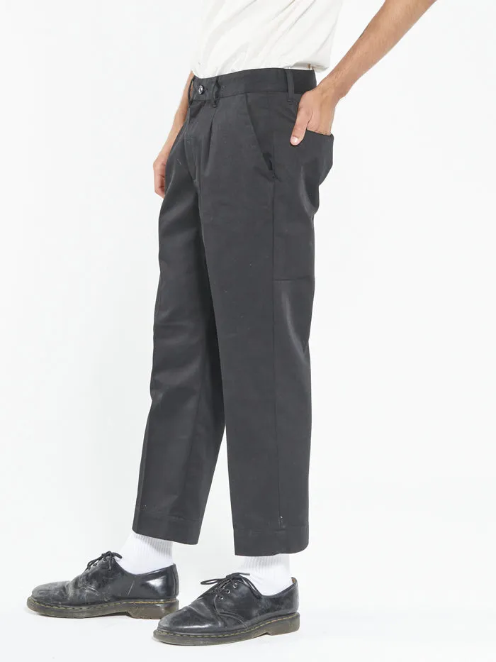 Mens Jacob Twill Pant Black Thrills Pants