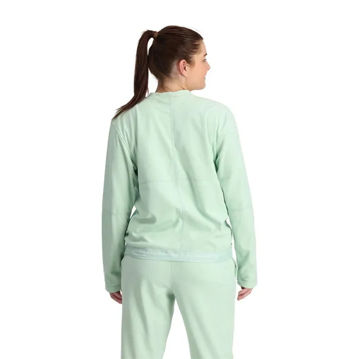 Mens Lounge Crew Wintergreen Spyder Fleece