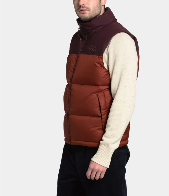 Mens MENS ECO NUPTSE VEST Brandy Brownroot Brown The North Face Snow