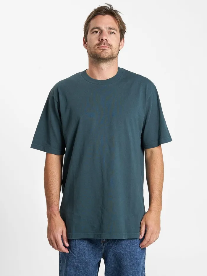 Mens Military Oversize Fit Tee Jasper Green Thrills Tees and Tank Tops