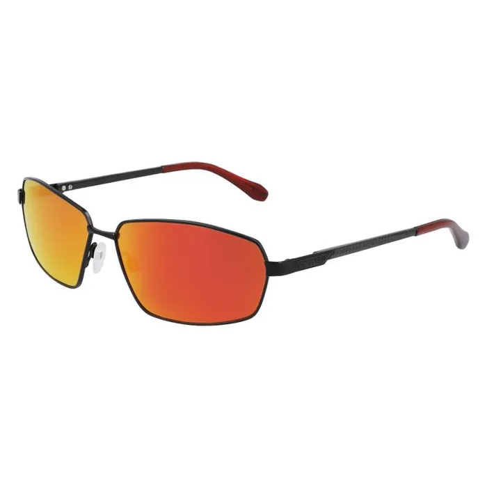 Mens Narrow Rectangle Sunglasses Black Spyder Eyewear