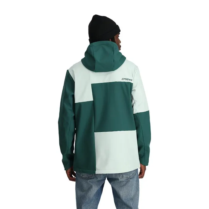 Mens Nolan Wintergreen Spyder Shell
