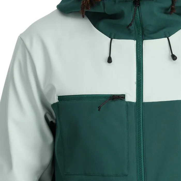 Mens Nolan Wintergreen Spyder Shell