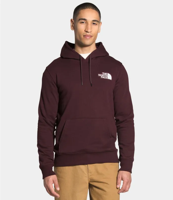 Mens Patch Pullover Hoodie Root Brown The North Face Hoodies and Sweatshirts