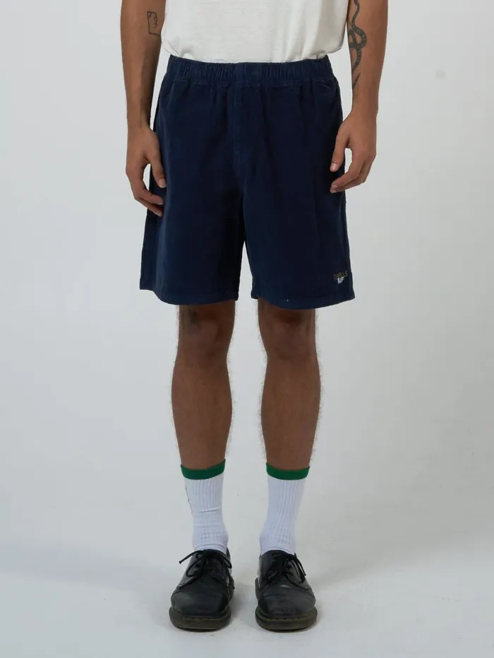 Mens Proper Cord Volley Total Eclipse Thrills Shorts