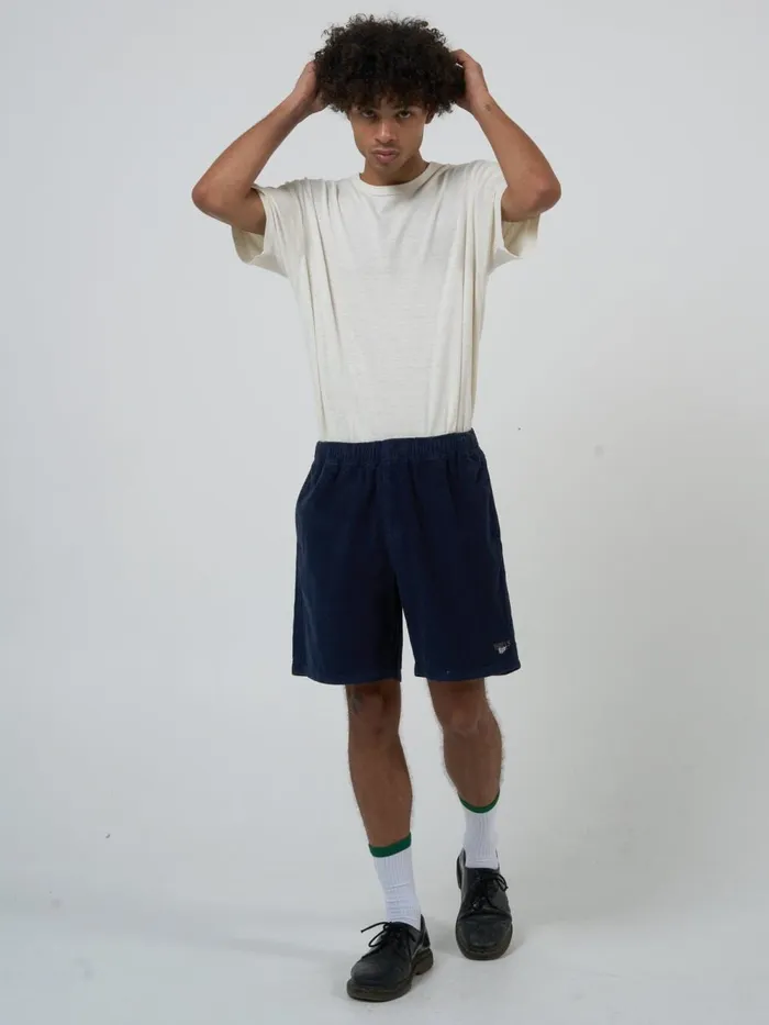 Mens Proper Cord Volley Total Eclipse Thrills Shorts