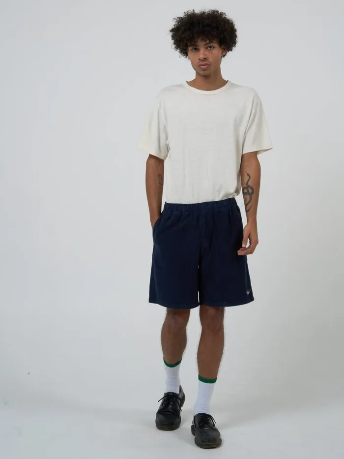 Mens Proper Cord Volley Total Eclipse Thrills Shorts