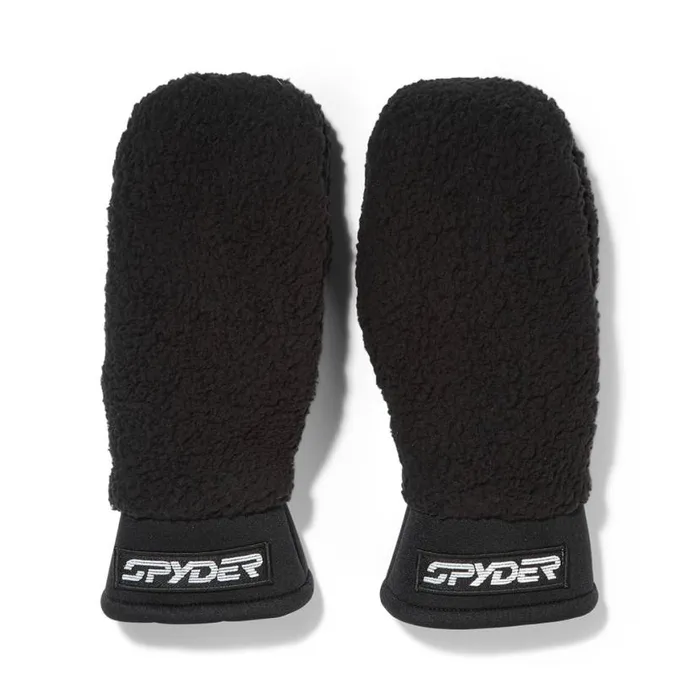Mens Sherman Black Spyder Gloves