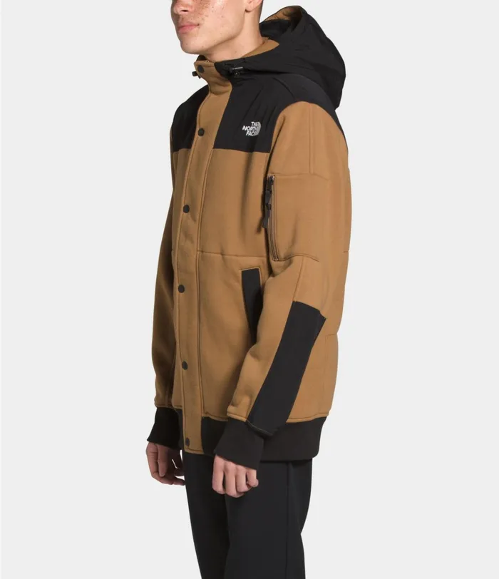 Mens Sherpa Lined Rivington Jacket Utility Brown The North Face Fleece