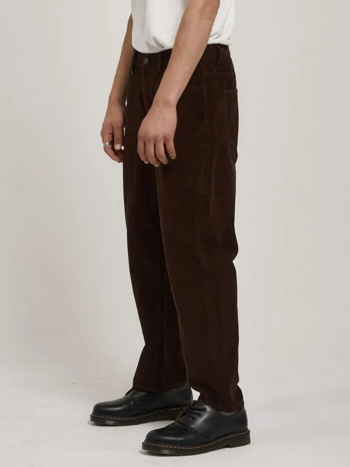 Mens Slacker Cord Jean Java Thrills Denim