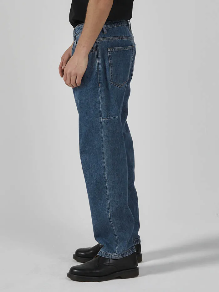 Mens Slacker Denim Jean Highway Blue Thrills Denim