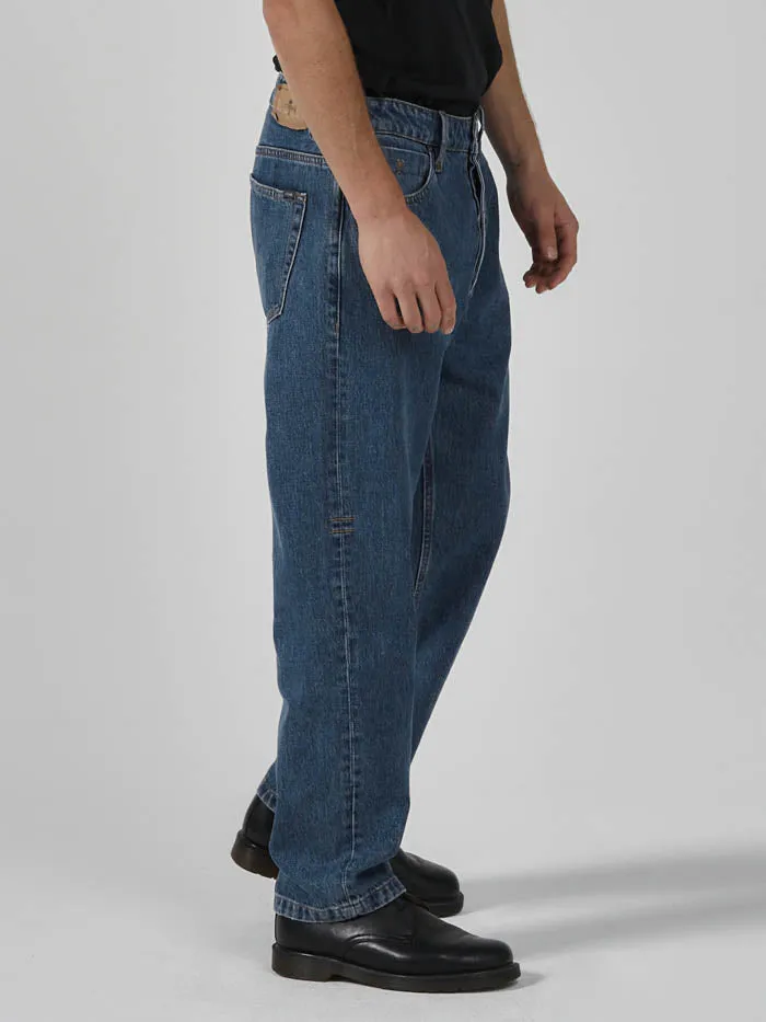 Mens Slacker Denim Jean Highway Blue Thrills Denim