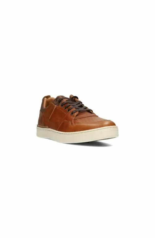Mens Sneakers Liverpool Los Angeles Launch Textured Leather Sneaker Cognac