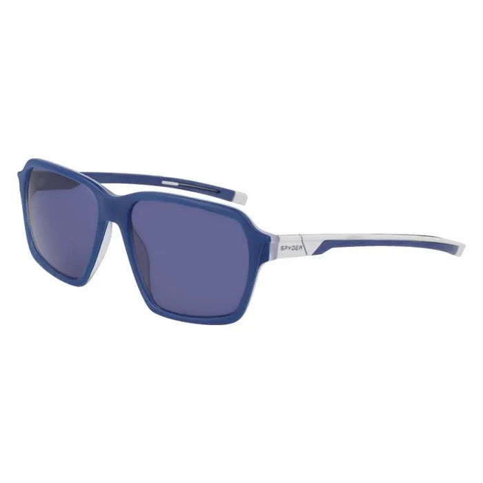 Mens Sport Square Sunglasses Navy Spyder Eyewear