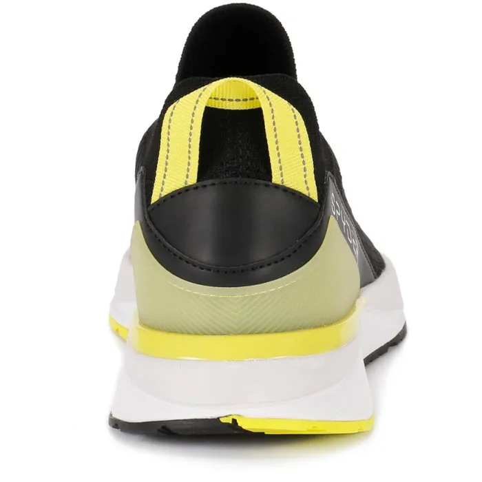 Mens Tanaga Black Spyder Sneakers