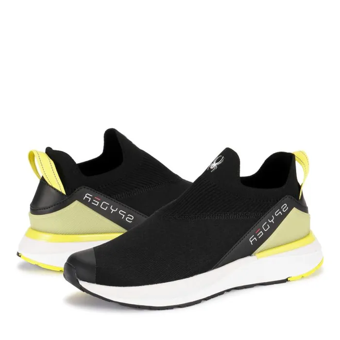 Mens Tanaga Black Spyder Sneakers
