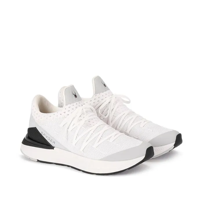 Mens Tempo White Spyder Sneakers