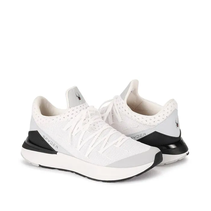 Mens Tempo White Spyder Sneakers