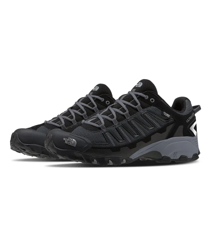 Mens Ultra 109 WP Wide Tnf Blackdarkshadowgrey The North Face Sneakers