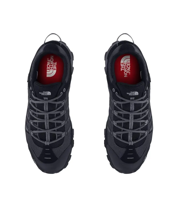 Mens Ultra 109 WP Wide Tnf Blackdarkshadowgrey The North Face Sneakers