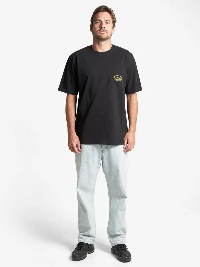 Mens Victory Oversize Pocket Tee Black Thrills Tees and Tank Tops