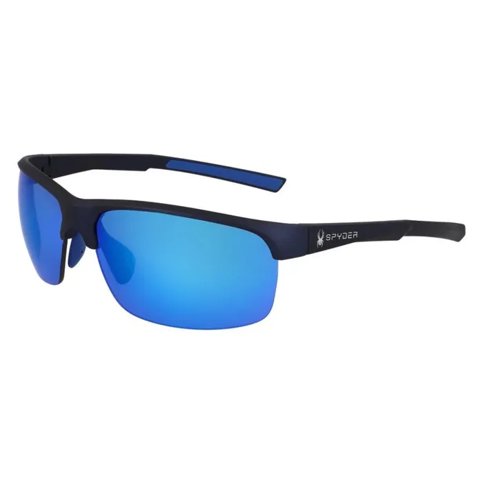 Mens Wrap Sunglasses Navy Spyder Eyewear