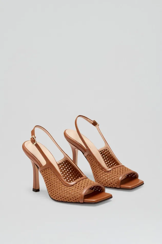 MESH SLINGBACK 95 TAN Women Shoes Scanlan Theodore
