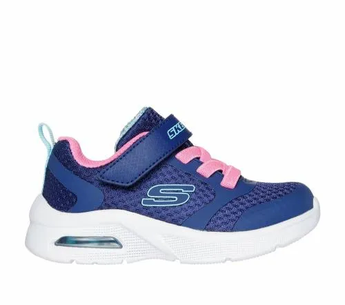 Microspec Max 8211 Racer Gal Navy Pink Kids SKECHERS Toddlers UK Sizes 49