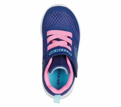 Microspec Max 8211 Racer Gal Navy Pink Kids SKECHERS Toddlers UK Sizes 49