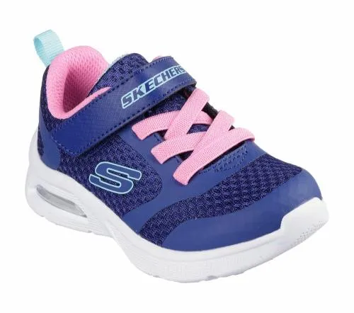 Microspec Max 8211 Racer Gal Navy Pink Kids SKECHERS Toddlers UK Sizes 49