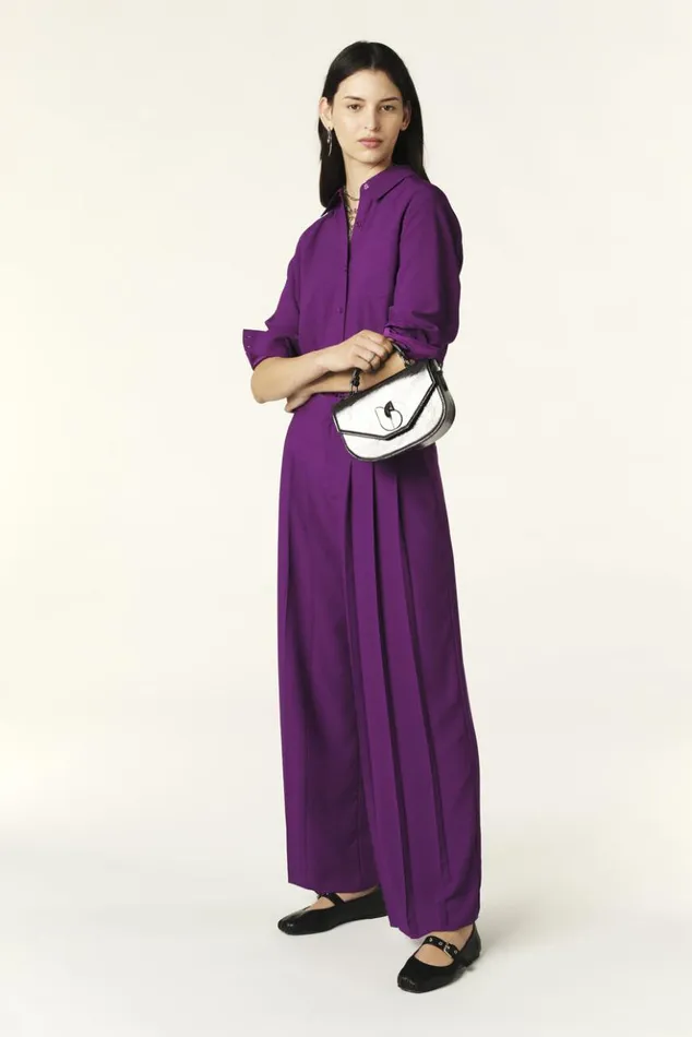 MileyPleated Pants Clothing Baandsh Pants and Jeans