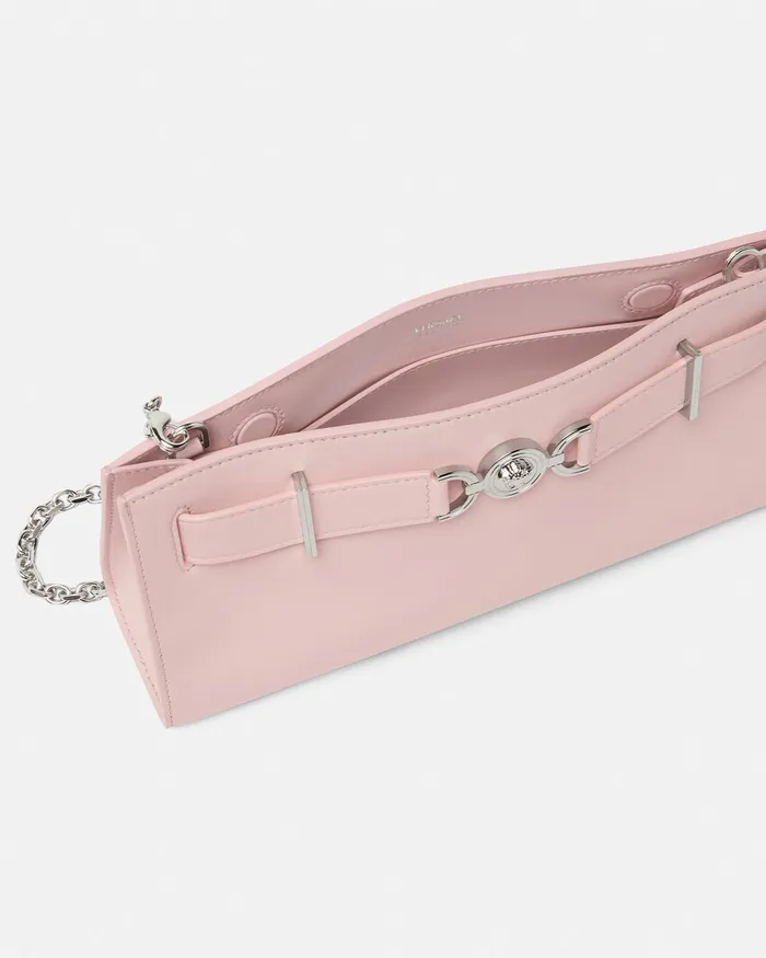 Mini Bags and Clutches Women Versace Medusa 03995 Clutch Light Pink