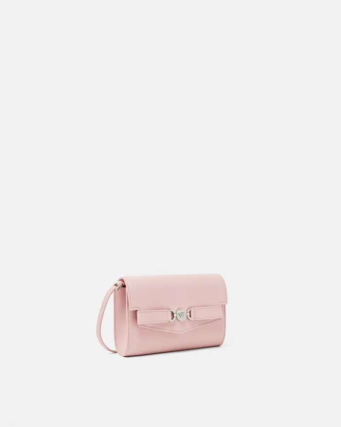 Mini Bags and Clutches Women Versace Medusa 03995 Crossbody Bag Light Pink