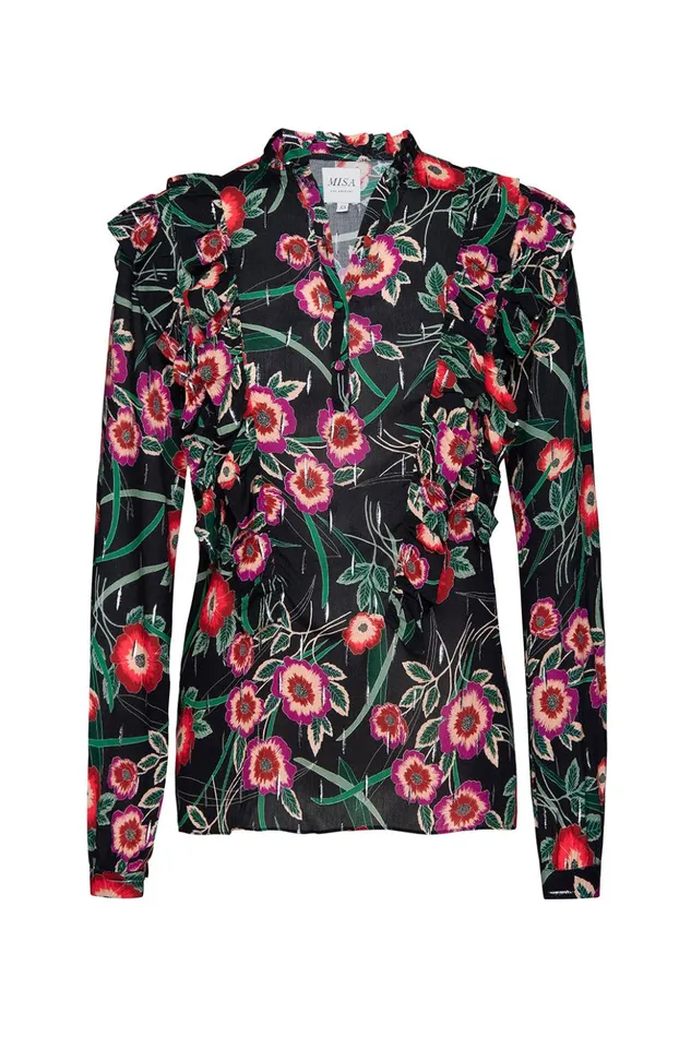 MISA Los Angeles ASTRID TOP Anemone Awe Women Tops