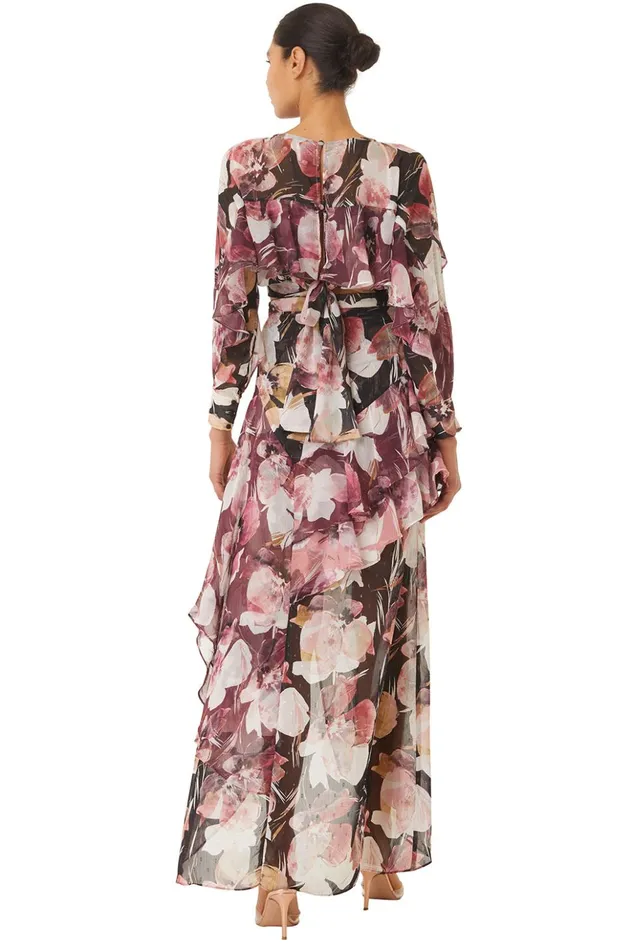 MISA Los Angeles FRANCA SKIRT Flora Tropical Mix Women Skirts and Shorts