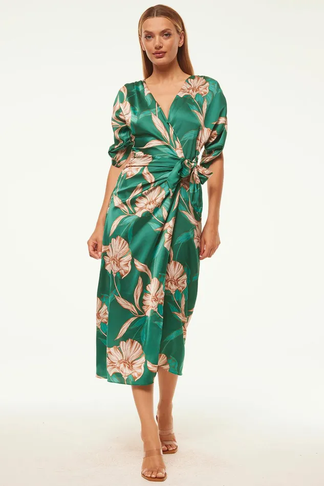 MISA Los Angeles FRANCESCA DRESS Cartagena Flora Women Dresses
