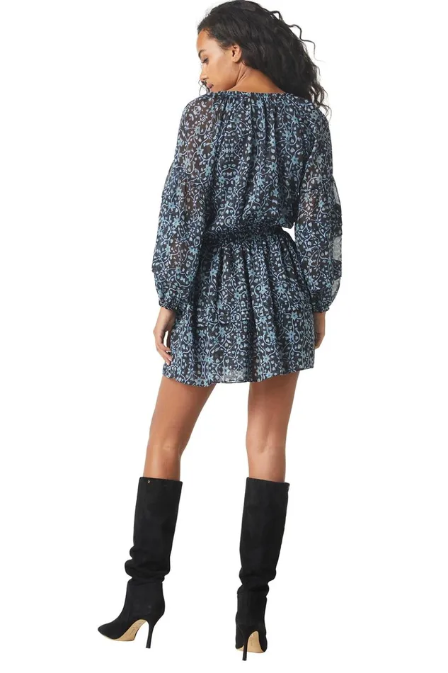 MISA Los Angeles KARLINA DRESS Nightshade Flora Women Dresses