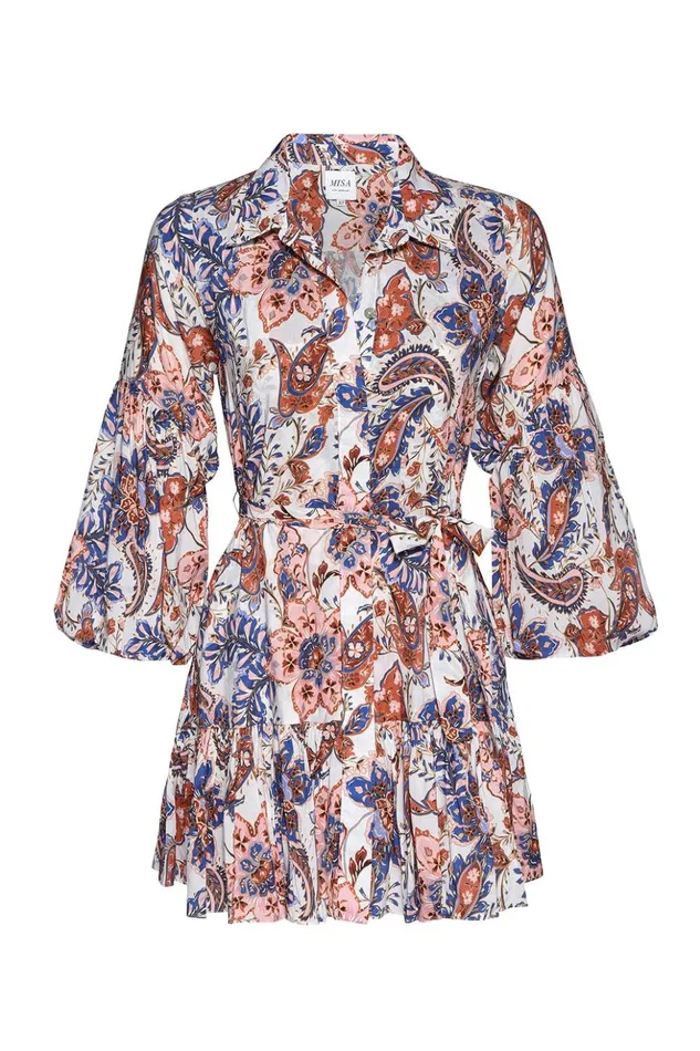 MISA Los Angeles MARTINA DRESS Harvest Flora Women Dresses