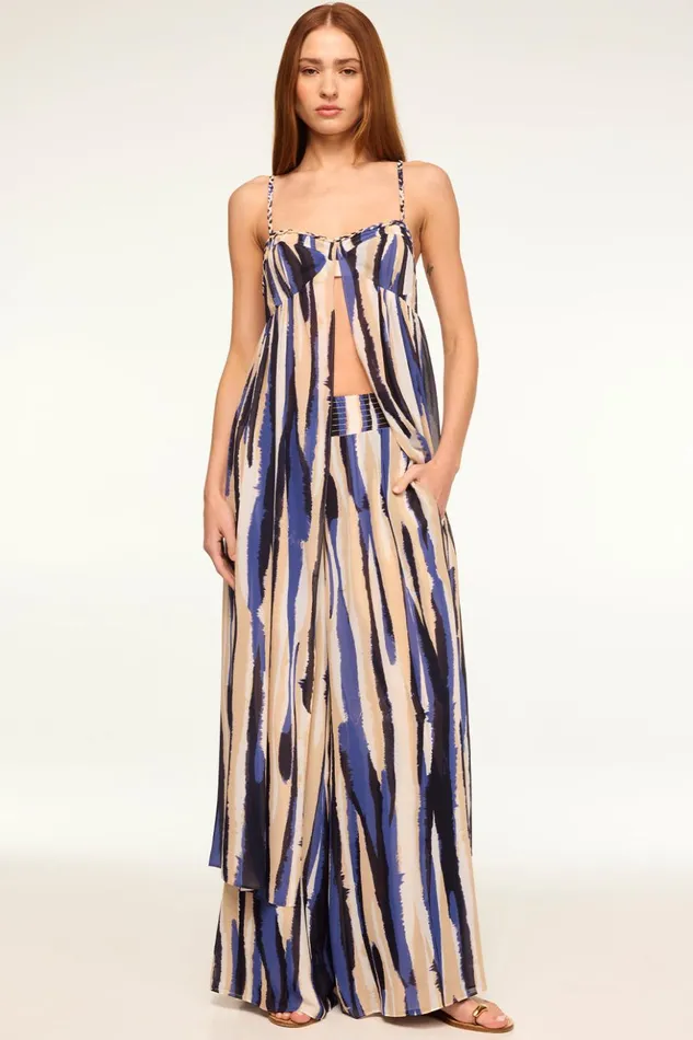 MISA Los Angeles MAYTE TOP Striped Instinct Women Tops
