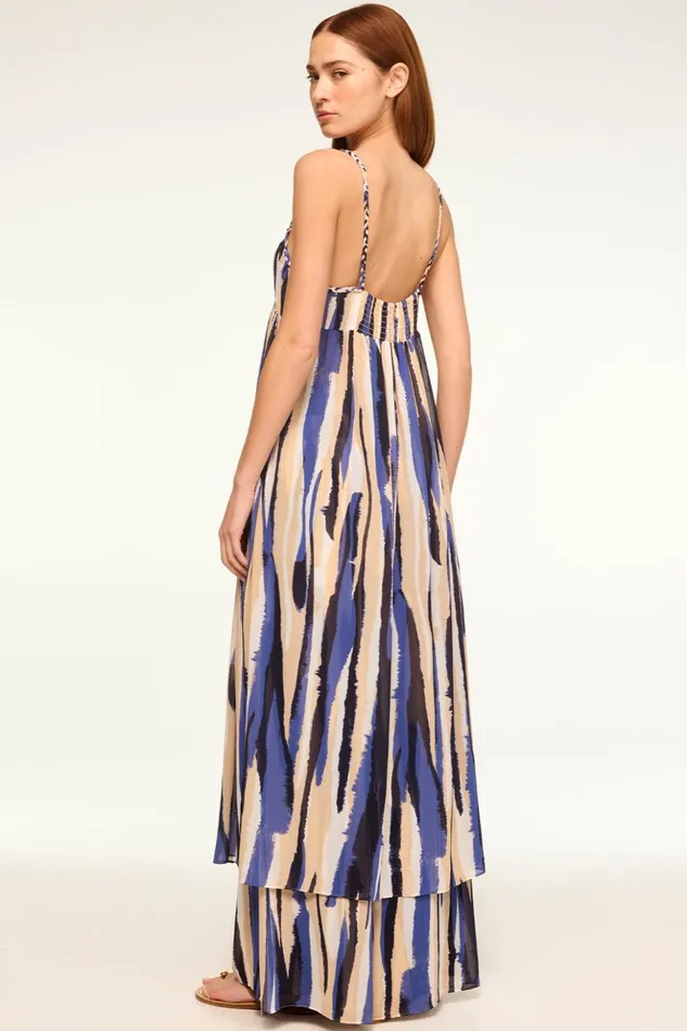 MISA Los Angeles MAYTE TOP Striped Instinct Women Tops